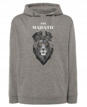Bluza męska nadruk LEW The Majestic r.M