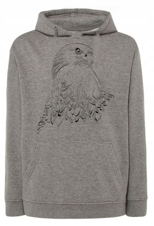 Bluza męska nadruk Logo ORZEŁ r.3XL