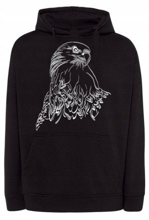 Bluza męska nadruk Logo ORZEŁ r.XS