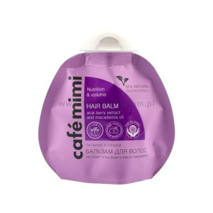 OUTLET Balsam do włosów Odżywianie i Objętość, Cafe Mimi 100ml