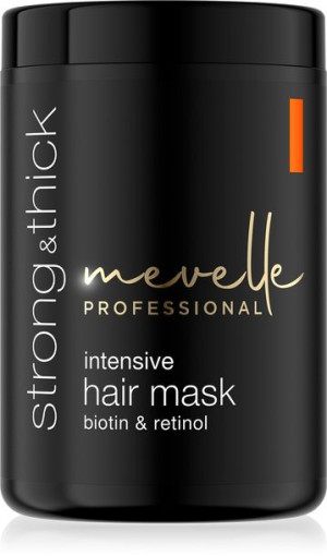 Mevelle Maska do włosów Strong & Thick, 900 ml