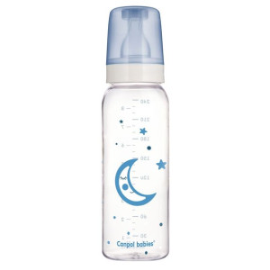 Butelka Szklana Wąska 240 Ml Night Dreams Niebieska Canpol Babies