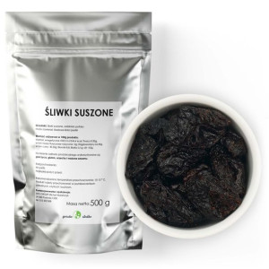 ŚLIWKI SUSZONE bez pestek świeże premium 500g