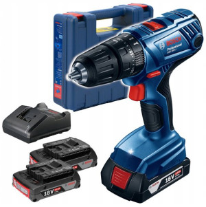 Bosch Wkrętarka Udarowa Gsb 180-li 2x2.0ah Walizka