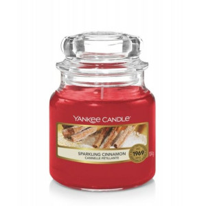 Yankee Candle Sparkling Cinnamon mała świeca zapachowa