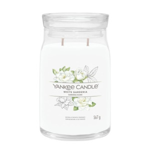 Yankee Candle Signature White Gardenia Duża świeca zapachowa 567g