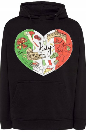 Bluza męska nadruk maska gazowa r.XS