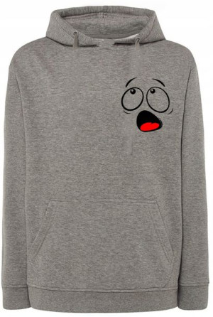 Bluza męska nadruk Minka Uśmiech r.S