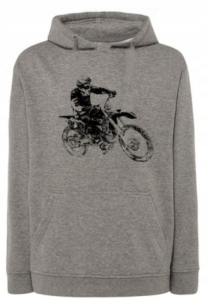 Bluza męska nadruk MOTOCROSS MOTOCYKL r.L