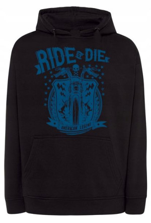 Bluza męska nadruk MOTOCYKL Ride or Die r.XL