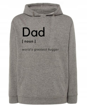 Bluza męska nadruk Najlepszy Tata Tulacz r.5XL