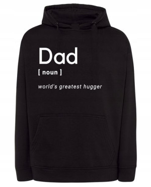 Bluza męska nadruk Najlepszy Tata Tulacz r.XXL