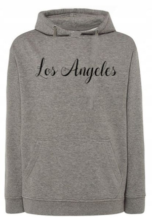 Bluza męska nadruk napis Los Angeles r.5XL