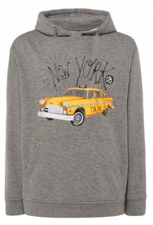 Bluza męska nadruk Nowy Jork Taxi r.XL