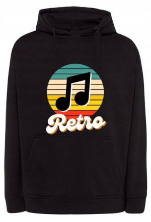 Bluza męska nadruk NUTKA RETRO r.XL