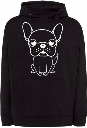 Bluza męska nadruk PIES PIESEK r.XL