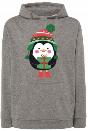 Bluza męska nadruk Pingwin r.XXL