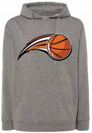 Bluza męska nadruk Piłka Koszykówka Kosz r.3XL