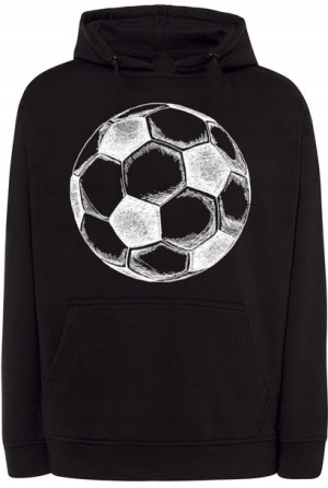 Bluza męska nadruk Piłka Nożna r.XL
