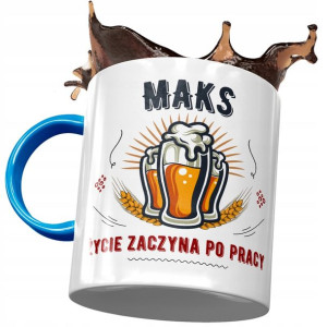 Kubek Blękitny Dla Maksa Maksymiliana na Prezent