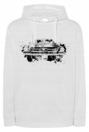 Bluza męska nadruk samochód klasyk Mustang r.L