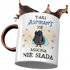 Kubek Bordowy Dla Aspiranta Taki Aspirant Prezent