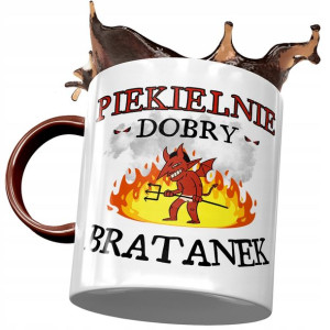 Kubek Bordowy Dla Bratanka na Urodziny Prezent