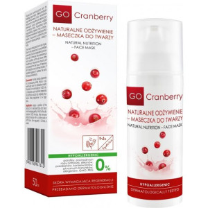 GoCranberry, Maseczka do twarzy Naturalne Odżywienie, 50ml