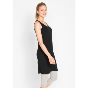 Bonprix Czarna Basicowa Klasyczna Sukienka Mini Casualowa 48-50 954358