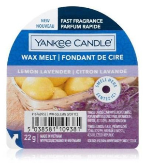 Wosk zapachowy do kominków Yankee Lemon Lavender