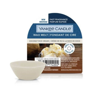 Wosk zapachowy do kominków Yankee Coconut Rice Cream
