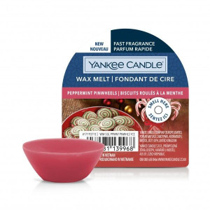 Yankee Candle Peppermint Pinwheels Wosk Zapachowy do Kominków 22g
