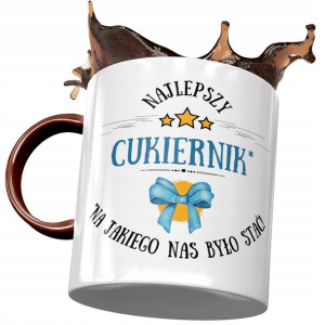 Kubek Bordowy Dla Cukiernika Najlepszy Cukiernik