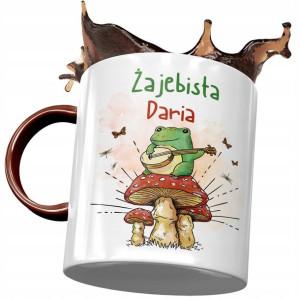 Kubek Bordowy Dla Darii Koleżanki Żony na Prezent
