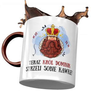 Kubek Bordowy Dla Dominika Kolegi na Prezent