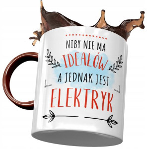 Kubek Bordowy Dla Elektryka Niby Nie Ma Ideałów