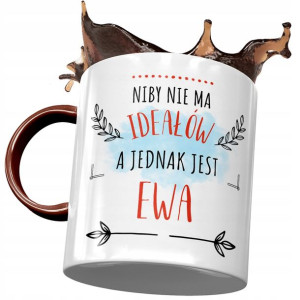 Kubek Bordowy Dla Ewy Przyjaciółki Żony na Prezent