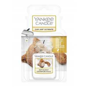 Yankee Candle Soft Blanket Ultimate Car Jar Zapach Samochodowy Miękki Kocyk
