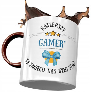 Kubek Bordowy Dla Gamera Najlepszy Gamer Prezent