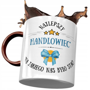 Kubek Bordowy Dla Handlowca Najlepszy Handlowiec