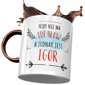Kubek Bordowy Dla Igora Kolegi Męża na Prezent