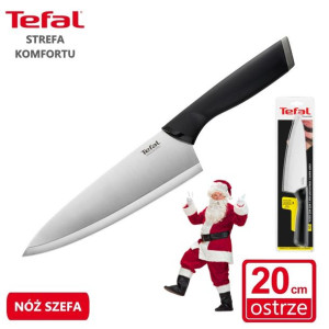 TEFAL Nóż Szefa Kuchni 20cm Stal Nierdz. K2213214