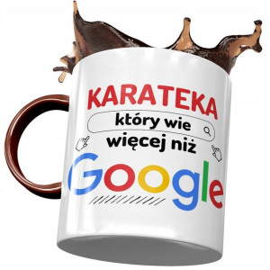 Kubek Bordowy Dla Karateki Wie Więcej Prezent