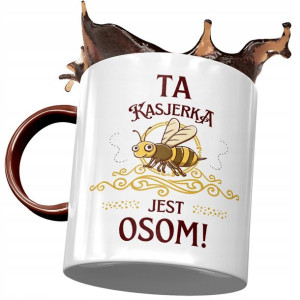 Kubek Bordowy Dla Kasjerki Ta Kasjerka Jest Osom