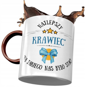 Kubek Bordowy Dla Krawca Najlepszy Krawiec Prezent