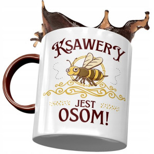 Kubek Bordowy Dla Ksawerego Kolegi Męża Prezent