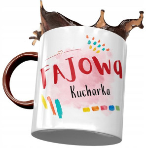 Kubek Bordowy Dla Kucharki Fajowa Kucharka Prezent