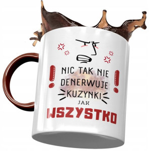Kubek Bordowy Dla Kuzynki na Urodziny na Prezent