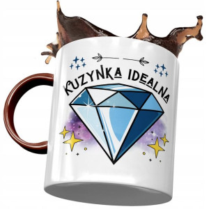 Kubek Bordowy Dla Kuzynki na Urodziny na Prezent