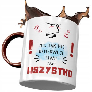 Kubek Bordowy Dla Liwii Przyjaciółki Na Prezent